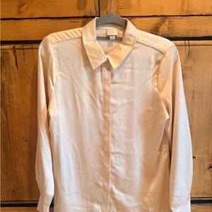a new day Women's Cream Button Down Shirt